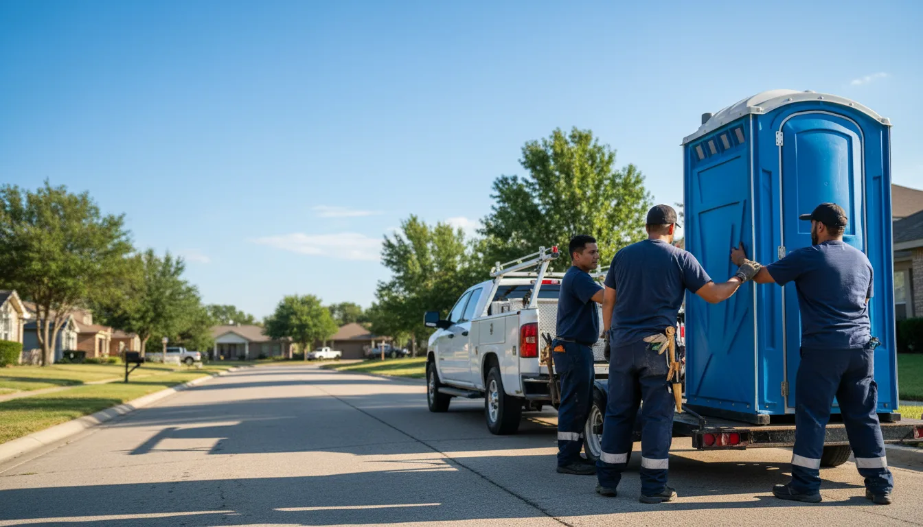 Portable Toilet Rental in Dickens, TX near me